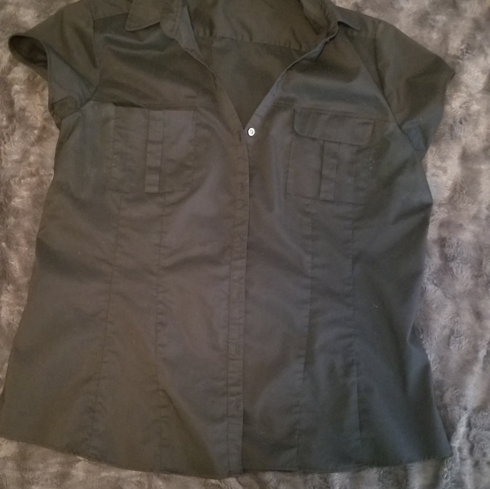 Cap sleeve blouse